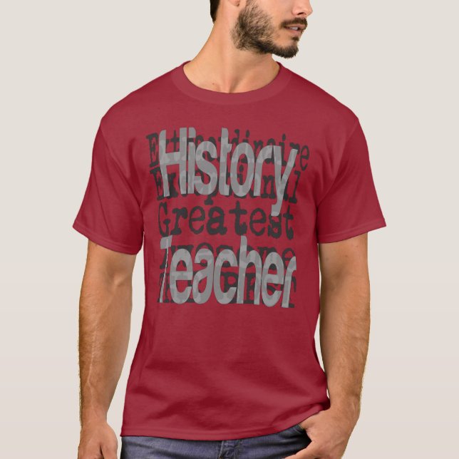Camiseta Extraordinaria profesora de historia (Anverso)