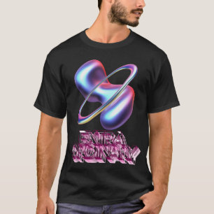 Camiseta Extraordinario negrita 3D Gráfico masculino