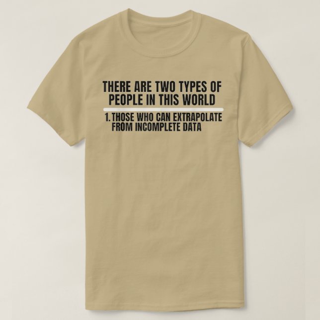 Camiseta Extrapolar T ShirtData Science Shirt 518 (Diseño del anverso)