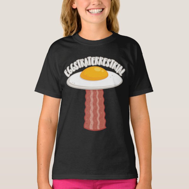Camiseta Extraterrestre Con Texto (Anverso)