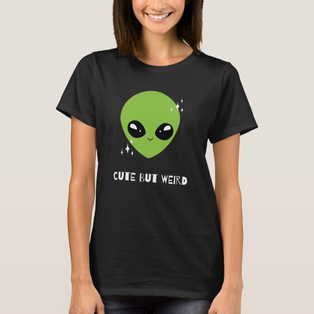 Camiseta Extraterrestre cursi pero extraño (Anverso)