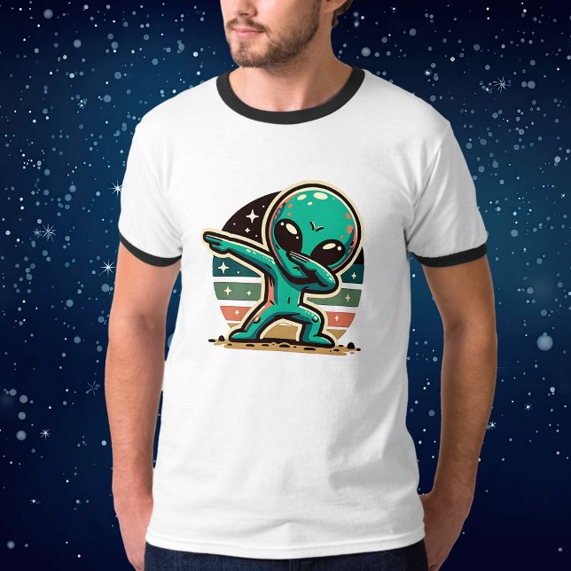 Camiseta Extraterrestre Divertido Alien Haciendo Dab (Subido por el creador)