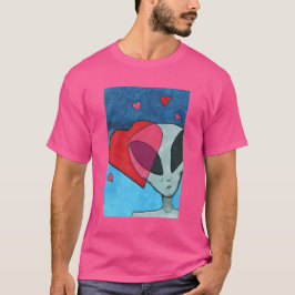 Camiseta Extraterrestre enamorado