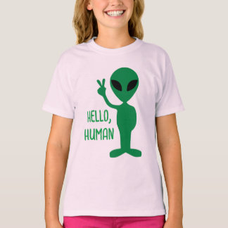 Camiseta Extraterrestre - Hola Humano