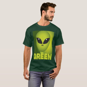Camiseta Extraterrestre Verde