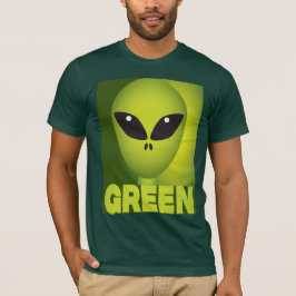 Camiseta Extraterrestre Verde