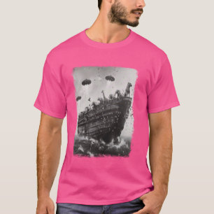 Camiseta Extraterrestres de OVNI cristianos árabes de Noé