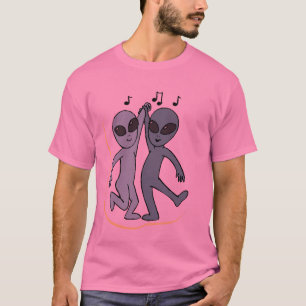 Camiseta extraterrestres grises 2