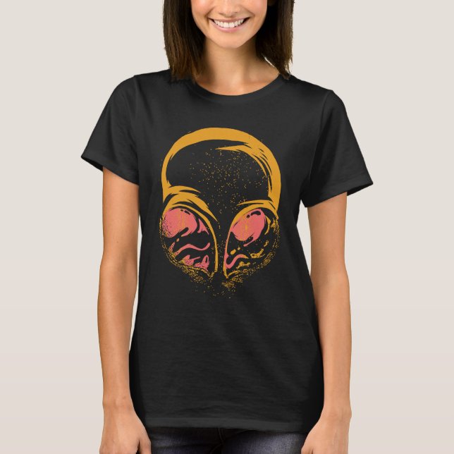 Camiseta extraterrestres ovni espacio alienígenas (Anverso)