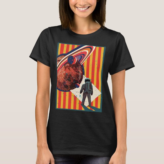 Camiseta extraterrestrial  astronaut in space science ficti (Anverso)