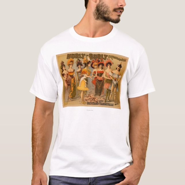 Camiseta Extravagancia Hurly-Corpulenta y vodevil refinado (Anverso)