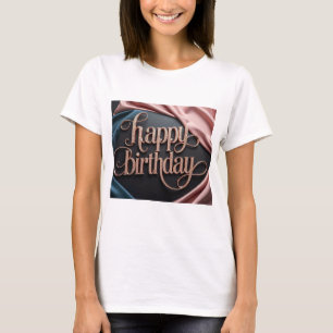 Camiseta Extravagante lujo de cumpleaños