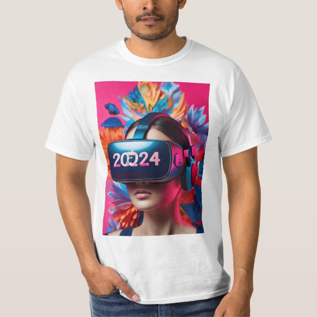 Camiseta "Extravaganza de la celebración 2024: Saludos de A (Anverso)