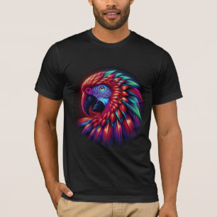 Camiseta Extravaganza de macao rojo eléctrico