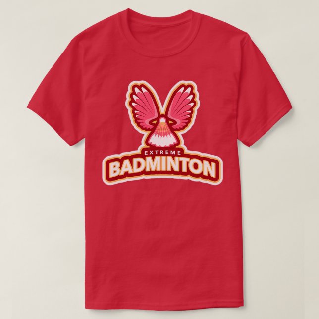 Camiseta Extreme Badminton T (Diseño del anverso)
