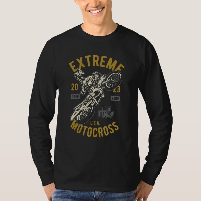 Camiseta Extreme Dirt Bike Motocross Rider 2023 2 (Anverso)