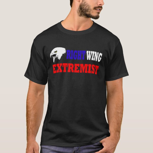 Camiseta Extremista de la derecha orgulloso (Anverso)