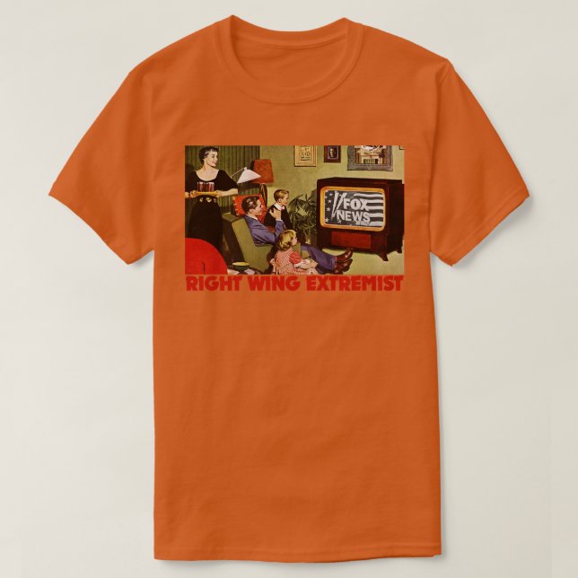 Camiseta Extremista nuclear de derecha (Diseño del anverso)