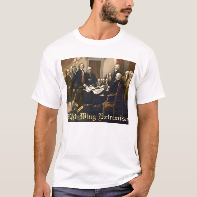 Camiseta Extremistas de la derecha (Anverso)