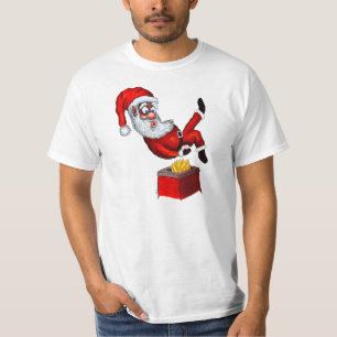 Camiseta Extremo caliente de Santa