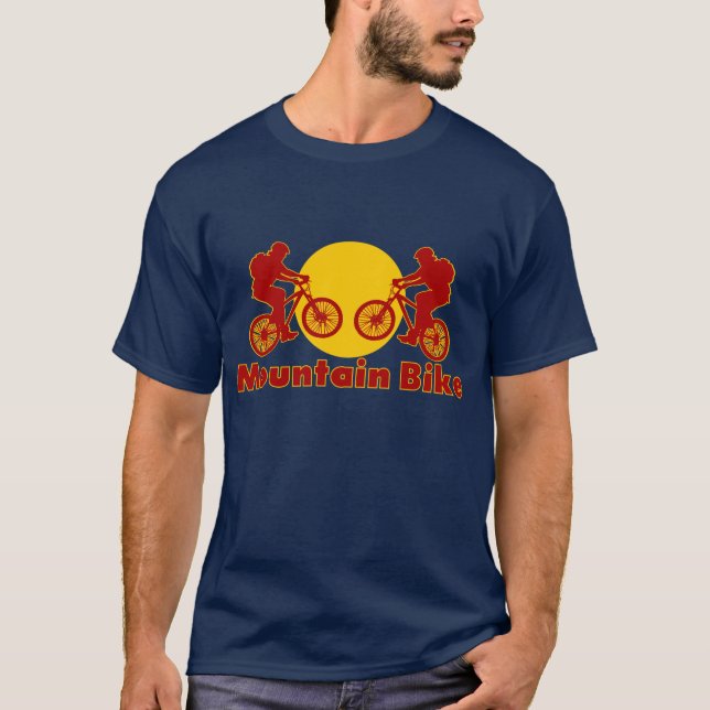 Camiseta Extremo de la bici de montaña (Anverso)