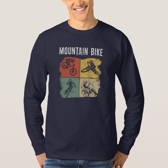 Camiseta Extremo de la bicicleta de montaña (Anverso)