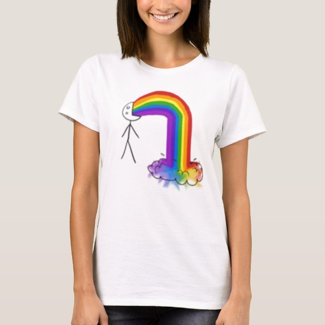 Camiseta Extremo del arco iris (Anverso)
