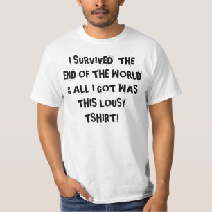 CAMISETA EXTREMO DEL RECUERDO DEL MUNDO