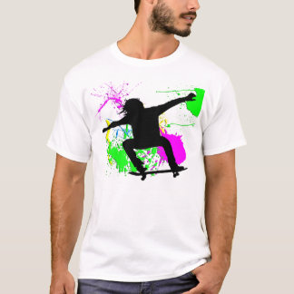 Camiseta Extremo que anda en monopatín
