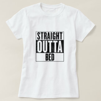 Camiseta Extremo recto del tanque de cama