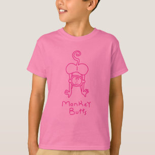 Camiseta Extremos rosados del mono