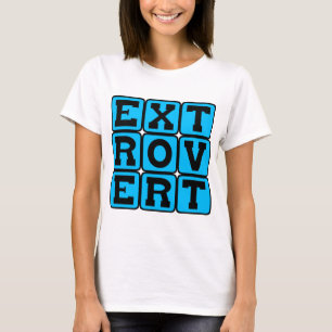 Camiseta Extrovertido, Rasgo de Personalidad