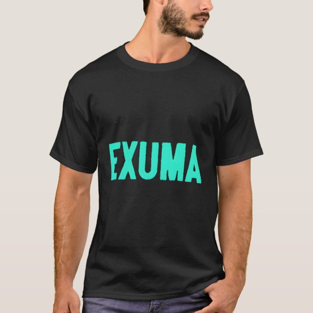 Camiseta Exuma Bahamas (Anverso)