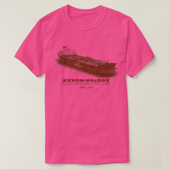Camiseta Exxon Valdez (Diseño del anverso)