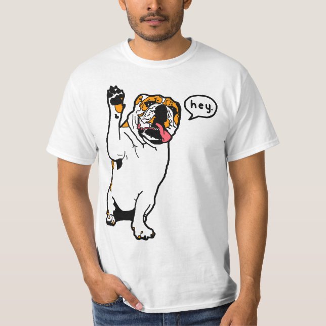 Camiseta Ey bulldog (Anverso)