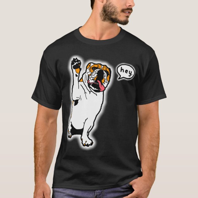 Camiseta Ey bulldog (Anverso)