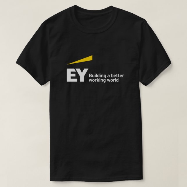 Camiseta EY construyendo un mundo mejor para trabajar (Diseño del anverso)