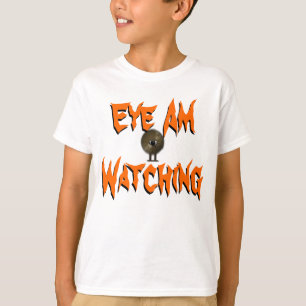 Camiseta Eye Am Watching Halloween Monster