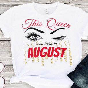 Camiseta Eyelash Nacimiento Reina 18 21.ª 30.ª 40.ª