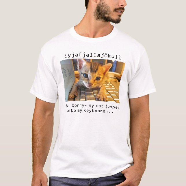 Camiseta Eyjafjallajökull (Anverso)