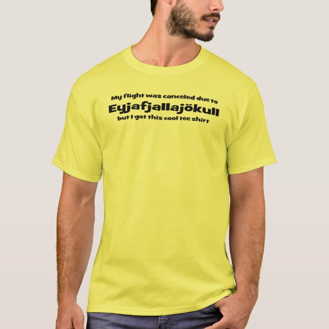 Camiseta Eyjafjallajökull (Anverso)