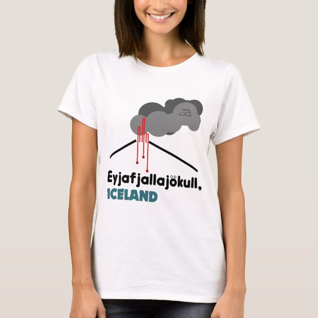 Camiseta Eyjafjallayokull (Anverso)