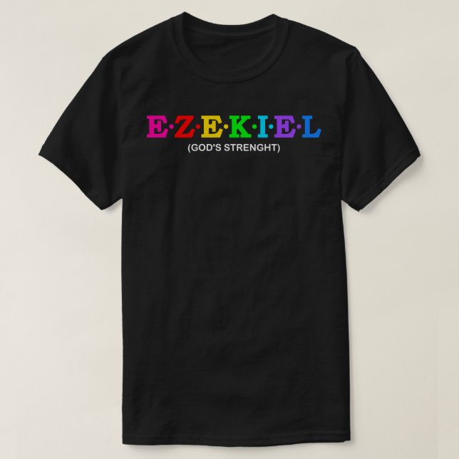 Camiseta Ezekiel Dioses (Diseño del anverso)