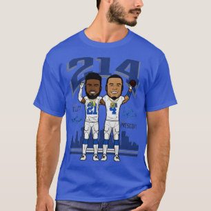 Camiseta Ezekiel Elliott Dak Prescott Dallas Chain TShirt 2
