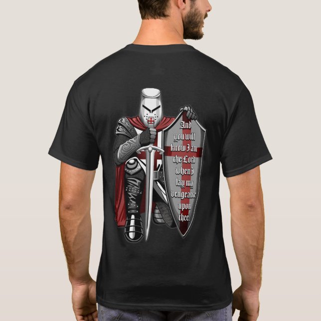 Camiseta Ezequial 25:17 (Reverso)