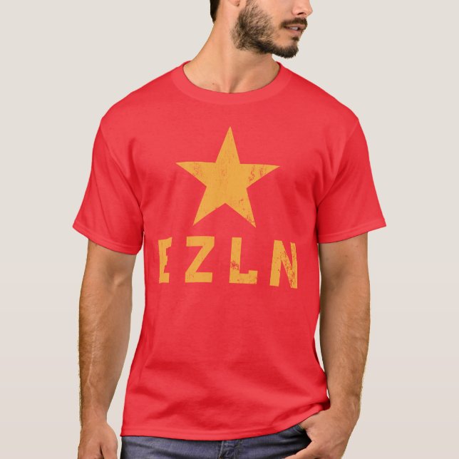 Camiseta EZLN - Ej�rcito Zapatista de Liberaci�n Nacional (Anverso)