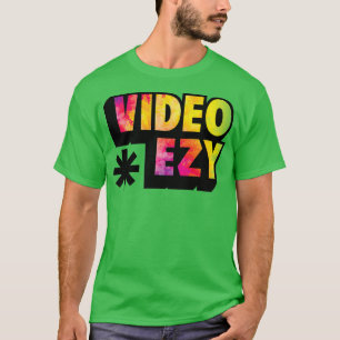 Camiseta Ezy de vídeo de tinte