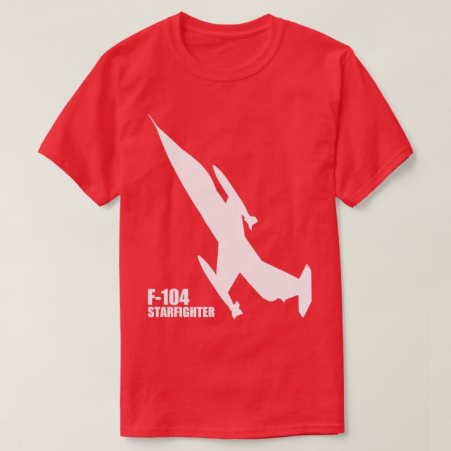 Camiseta F104 Starfighter (2) (Diseño del anverso)