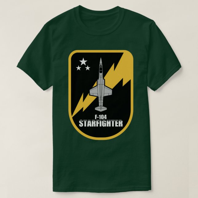 Camiseta F104 StarfighterTShirt (Diseño del anverso)
