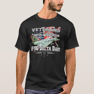 Camiseta F106 Avión interceptor Delta Dart
